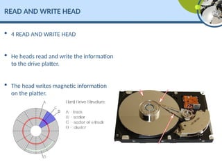 INTRODUCTION TO HARD DISK ( HDD ) DETAILS . PPTX | PPTX