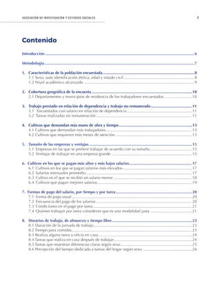 ASOCIACIÓN DE INVESTIGACIÓN Y ESTUDIOS SOCIALES 3
Parte I: Libertad sindical, seguridad social, oportunidades de trabajo y...