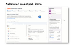 Automation Launchpad - Demo
 
