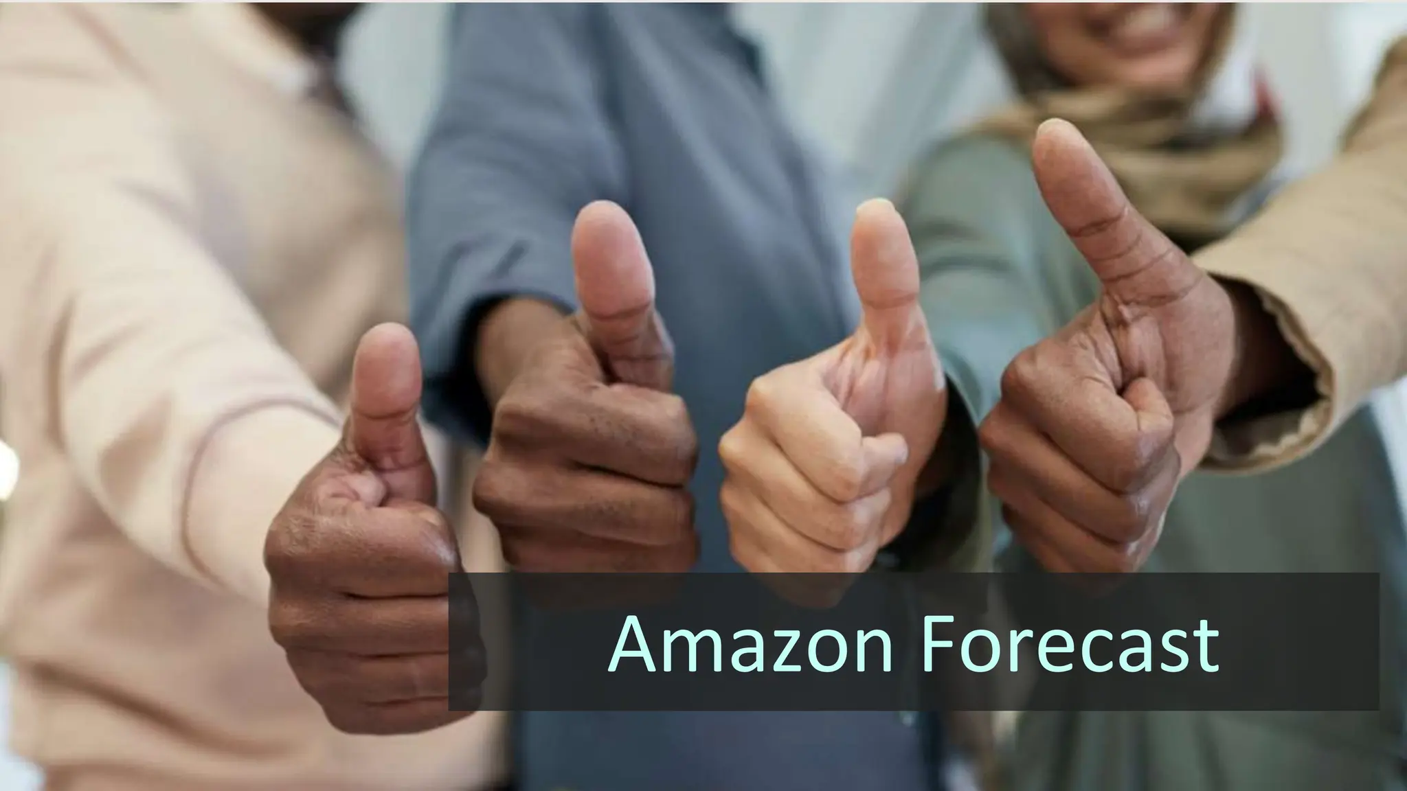 Amazon Forecast
 