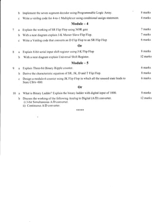3rd Semester Computer Science and Engineering (ACU-2022) Question ...