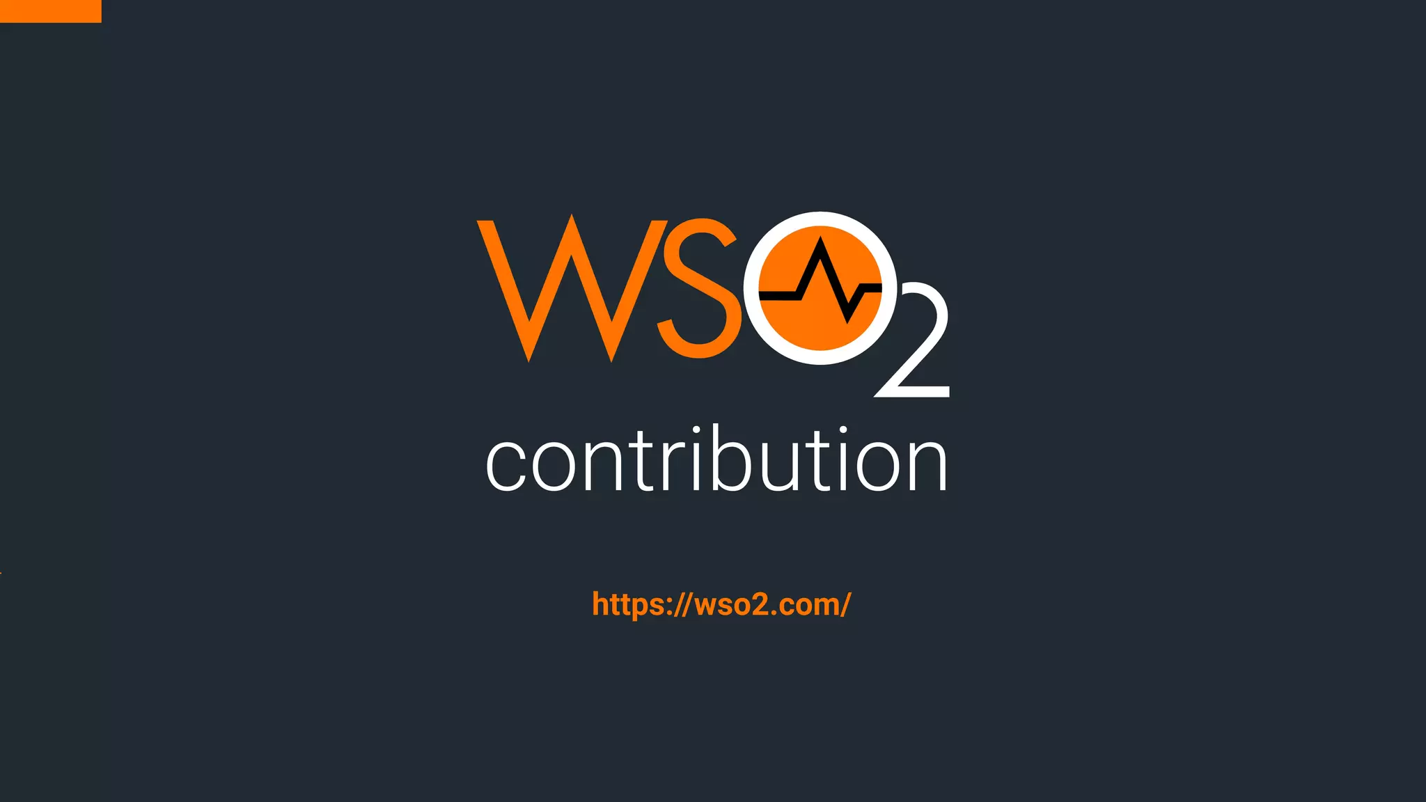 contribution
https://wso2.com/
 