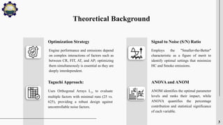 Optimization of Diesel Engine Parameters to Reduce Hydrocarbon ...
