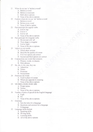 3rd Semester Computer Science and Engineering (ACU - 2022) Question ...