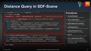 Interactive Editing of Signed Distance Fields | PDF