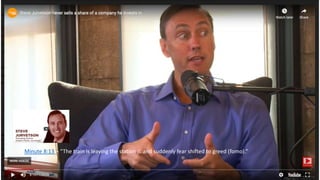 4/6/2022 (c) IBM MAP COG .| 31
Minute 8:13 – “The train is leaving the station … and suddenly fear shifted to greed (fomo).”
 