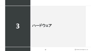 Mobility Technologies Co., Ltd.
ハードウェア
3
32
 