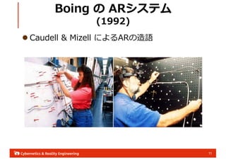 11
Boing  ARƥ
(1992)
l Caudell & Mizell ˤARZ
 