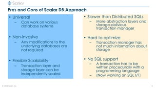 Scalar DB: Universal Transaction Manager | PPT