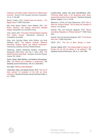 Paradise Leaked: An Analysis of Offshore Data Leaks PDF