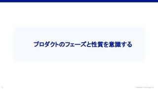 Confidential © 2022 LayerX Inc.
11
プロダクトのフェーズと性質を意識する
 
