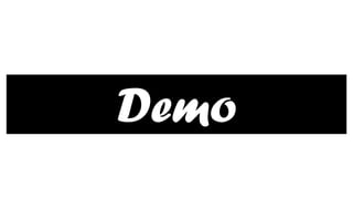Demo
 