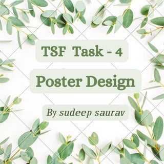 TSF Task 4 Poster design 