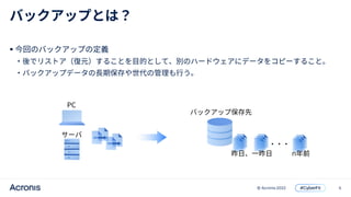 5
© Acronis 2022

n
 