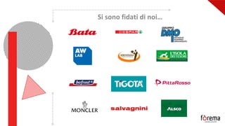 Si sono fidati di noi…
 