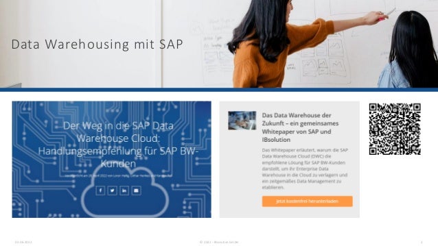 Data Warehousing mit SAP
02.06.2022 © 2022 - IBsolution GmbH 2
 