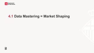 4.1 Data Mastering = Market Shaping
 