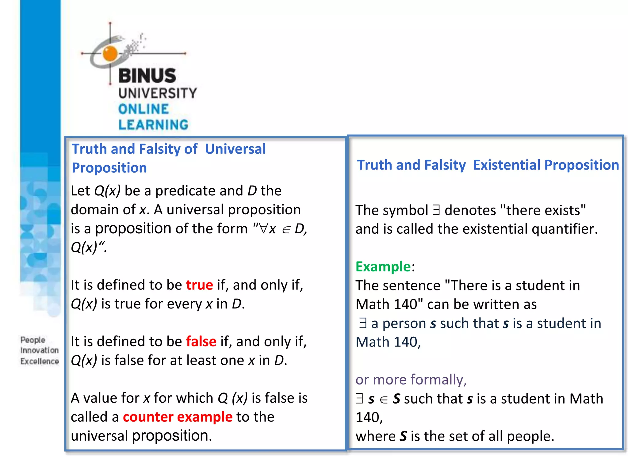 Quantitative Statement Math Proof 20220818151924_PPT01 - The Logic of Compound and Quantitative Statement ...