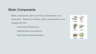 Biotic Components




 