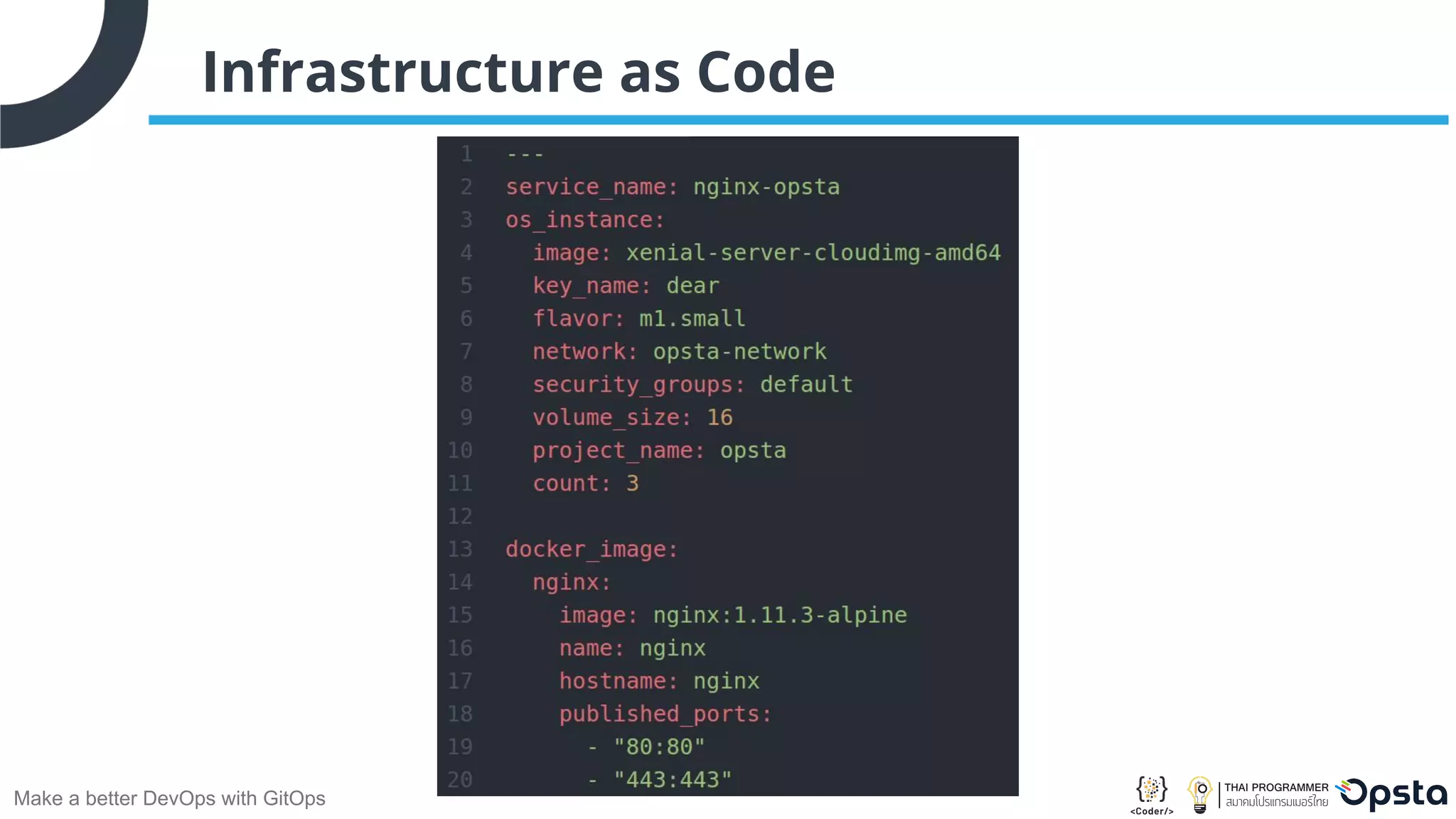 Make a better DevOps with GitOps Infrastructure as Code 