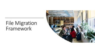 File Migration
Framework
 