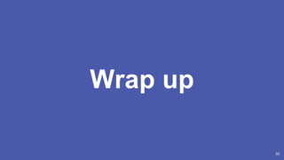 55
Wrap up
More with LeSS
 