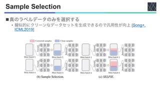 文献紹介：Learning From Noisy Labels With Deep Neural Networks: A Survey | PPT