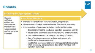 Computer Software Assurance (CSA): Understanding the FDA’s New Draft ...