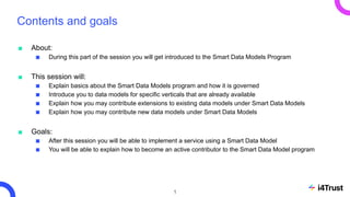 Introduction to Smart Data Models | PDF