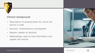 Clinical documentation for medical devices | PDF