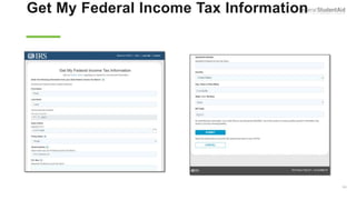Get My Federal Income Tax Information
Independent
103
 