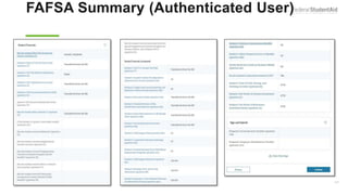 FAFSA Summary (Authenticated User)
3Independent
117
 