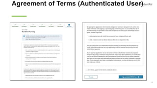Agreement of Terms (Authenticated User)
Independent
118
 