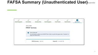 FAFSA Summary (Unauthenticated User)
Independent
120
 