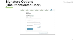 Signature Options
(Unauthenticated User) Independent
125
 