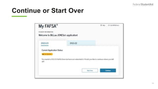 Continue or Start Over 2
134
 