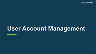 User Account Management
152
 