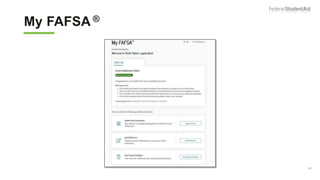My FAFSA ®
156
 