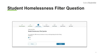 Student Homelessness Filter Question
179
 