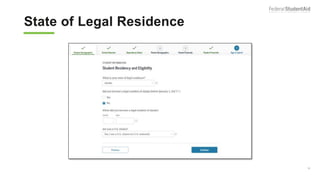 State of Legal Residence
18
 