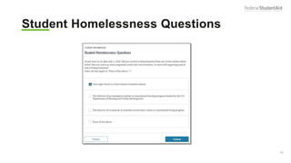 Student Homelessness Questions
180
 