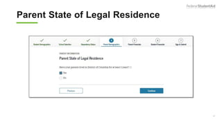 Parent State of Legal Residence
41
 