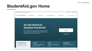 StudentAid.gov Home
6
 