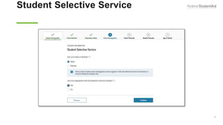 Student Selective Service
Independent
84
 