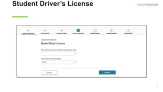 Student Driver’s License
Independent
85
 