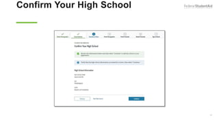 Confirm Your High School
Independent
91
 