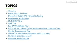 2022 Fafsa Preview Presentation Pptx