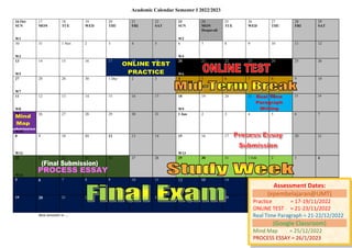 Planner AWS SEM I 2022/23 | PPT