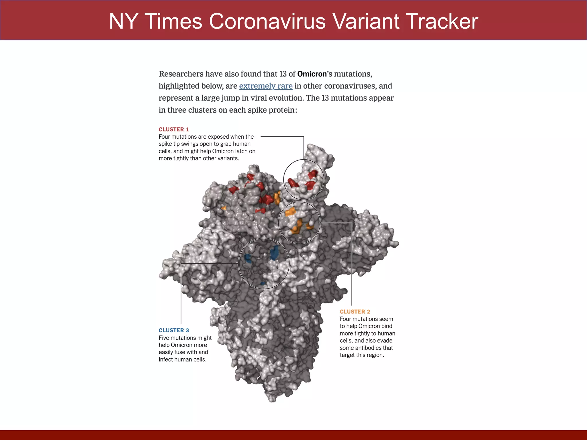 NY Times Coronavirus Variant Tracker
 