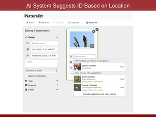 AI System Suggests ID Based on Location
 